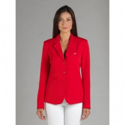 Naska Lady - Equestrian show jacket - For Woman - color red