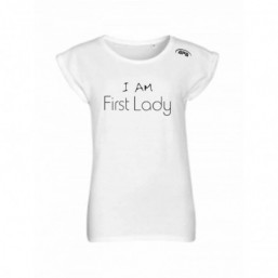 Tee-shirt I'M FIRST LADY White