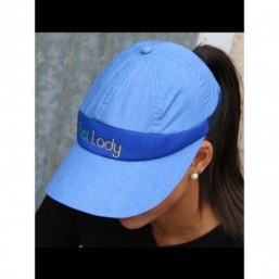 Blue and navy GPA FIRST LADY Baseball cap visor