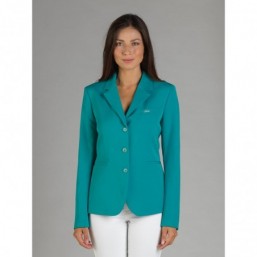 Naska Lady - Equestrian show jacket - For woman - Color Emerald green