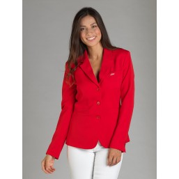 Naska Lady - Equestrian show jacket - For Woman - color red