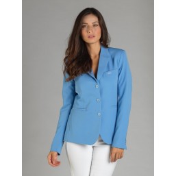 Naska Lady - Equestrian show jacket - For Woman - color sky blue