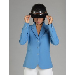 Naska Lady - Equestrian show jacket - For Woman - color sky blue
