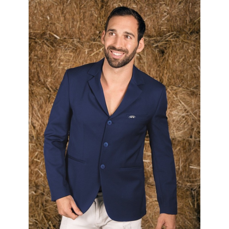 Naska Men - Veste de concours équestre - Modèle Homme - couleur marine Naska Men - Veste de concours équestre - Modèle Homme - couleur marine